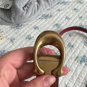 Coach Reversible Belt